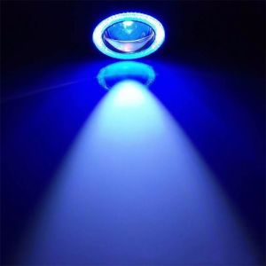 Foglamp Led Angel Eyes 89mm COB DC12V 10W Isi 2pcs lampu Fog Lamp Mobil Angel Eye Universal MSV