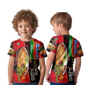 kaos pria indomie kaos jersey mie hype abis printing/sublime baju bahan dryfit high quality free custom terbaru [BISA COD]