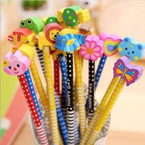 Bút chì NOEL kèm tẩy hình thú _bút chì hoạt hình_bút chì noel dễ thương bút chì cute cho học sinh CINDY