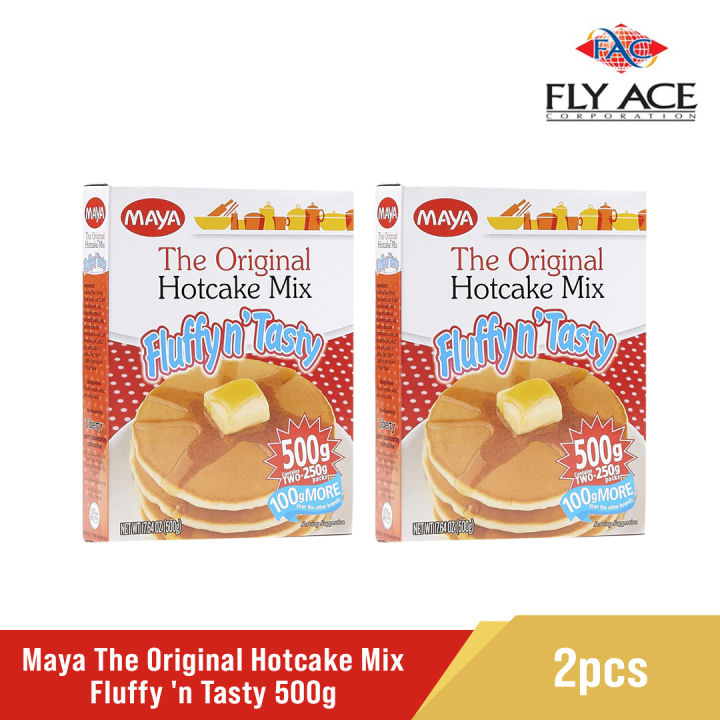 Maya The Original Hotcake Mix Fluffy 'n Tasty 500g x2 | Lazada PH