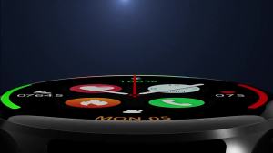 OPPO Mobile Phone Universal Multi-Function Bracelet Smart Bluetooth Calling Watch Step Counting Waterproof Black Technology Men and Women