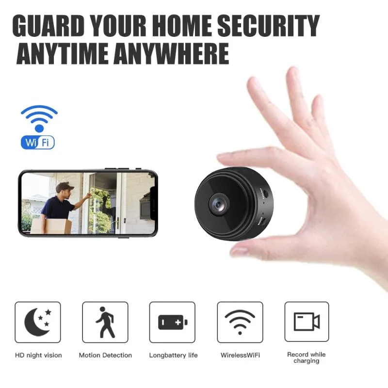 mini Wifi camera wireless cctv set package spy hidden cctv camera