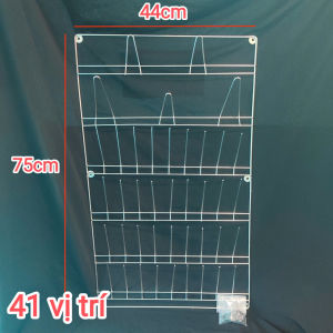 (Cao cấp) Giá phơi dụng cụ 48 chỗ có máng Mica tháo nước thí nghiệm