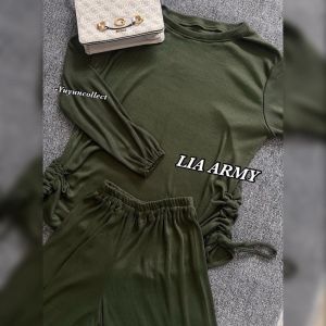YC-  SETELAN WANITA KEKINIAN BAHAN KNIT PREMIUM One Set Wanita Dewasa | Atasan Wanita | Setelan Wanita Yang Lagi VIral  | Ootd lebaran terbaru