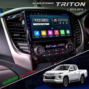 จอแอนดรอยด์ ตรงรุ่น Mitsubishi triton 2015-2018 Ram 2gb/Rom 32gb New Android version จอ IPS ขนาด 9 นิ้ว อุปกรณ์ครบ รับประกัน 1 ปี