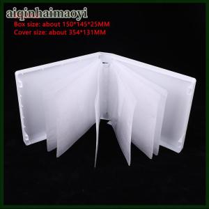 aiqinhaimaoyi 8 12pcs CD trường hợp đĩa DVD túi lưu trữ dung lượng cao bao bì hộp CD chủ phòng nhà đĩa lưu trữ hộp