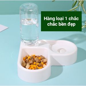 *HCM* BÁT ĂN KÈM BÌNH NƯỚC TỰ ĐỘNG DÀNH CHO CHÓ MÈO