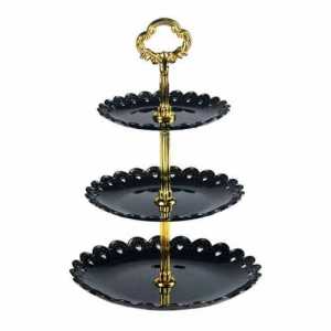 Rak Kue Susun 3 Tingkat Detachable Plate Cake Stand Display