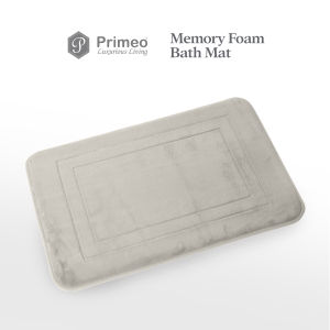 PRIMEO Microfiber Bath Mat 50x80 inches Bathroom Rug Doormat Shower Floor Mat Non Slip & Highly Absorbent