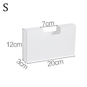 GURUNGMANI 3-Sizes Bag Storage Box Multifunctional Plastic Gloves Container High-quality Wall Mounted Bag Dispenser Garbage Bag