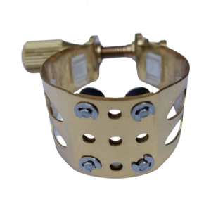 ตัวยึดกันลื่นที่ยึดสายปากแซกโซโนแบบปรับได้ปลอดภัยออกแบบเสียงได้อย่างแม่นยำขนาดกะทัดรัดสำหรับนักดนตรี