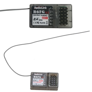 Model Car Parts RC Box Suitable for Climbing Car Accessories 6 Channel RX Radio Kits Part Tire Protector