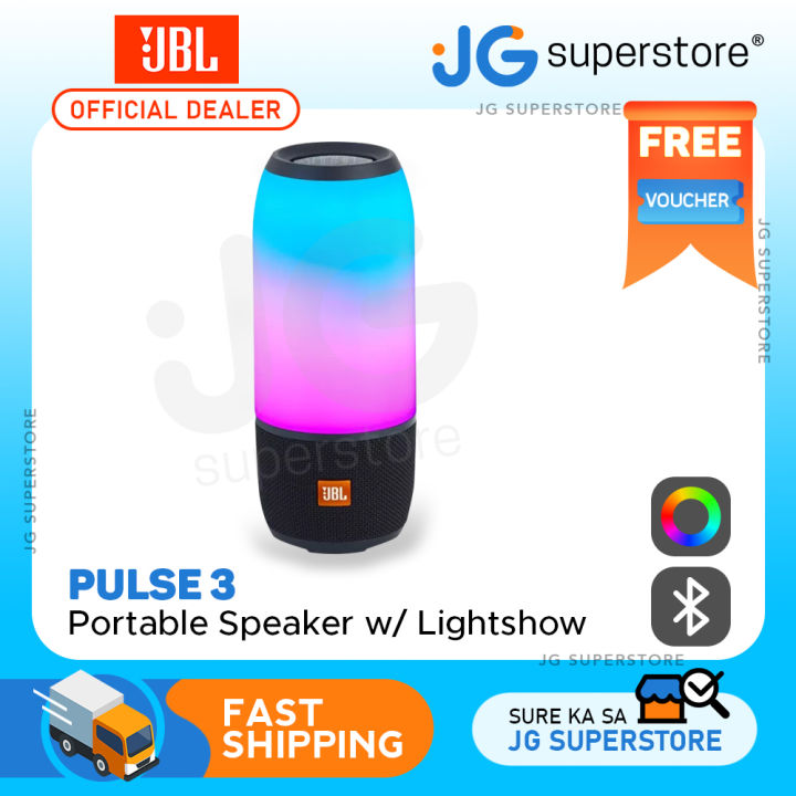 Jbl pulse 3 wireless best sale bluetooth ipx7