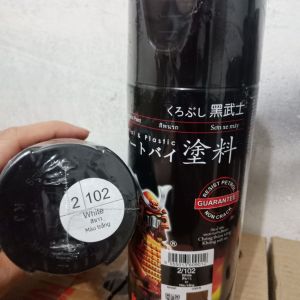 Pilok Cat Samurai Putih / White 102  .400ml..Cat Semprot Kurobushi Pylok