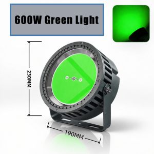 LED Fishing Light 600W-1200W IP68 Waterproof Underwater Fish Attractor Lamp 220V