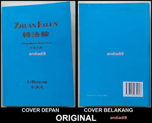 BEKAS BUKU ZHUAN FALUN LI HONGZHI 2009 ADA CORETAN NAMA TANGGAL ORIGINAL ASLI