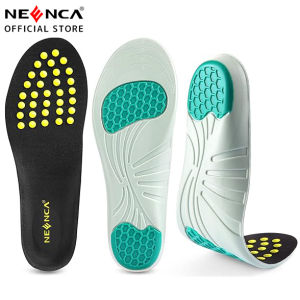 NEENCA แผ่นรองเท้ารองเท้าสำหรับผู้ที่มีอาการกล้ามเนื้ออักเสบสำหรับฝ่าเท้ากายอุปกรณเสริมสนับสนุนแบบโค้งเกรดทางการแพทย์แผ่นใส้ในรองเท้าบู๊ตเจลนักวิ่งสำหรับเท้าแบนโค้งสูงโค้งล้มโค้งโค้งงอโค้ง/เท้า/Relief ปวดส้นเท้า
