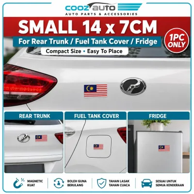 Car Body Magnet Merdeka Bendera Malaysia Poster Malaysia Flag Medium Large Sticker Magnetic Bendera Jalur Gemilang