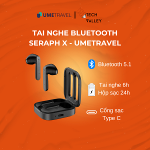 Tai nghe Bluetooth Seraph X - Umetravel - Hàng chính hãng - Bảo hành 12 tháng