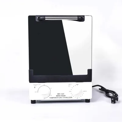 220V High Temperature Sterilizer Kotak Disinfeksi Inframerah Alat Kuku