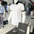 Áo Polo nam Owen cao cấp sợi cotton thoáng mát thấm hút mồ hôi APV233173. 