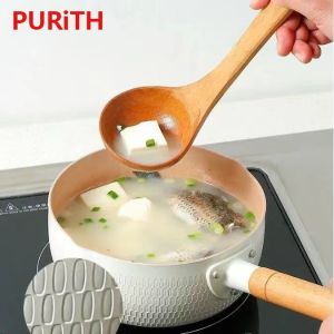 TEFLON WAJAN DEEP PAN PANCI susu untuk memasak Wajan mie instan Anti lengket semua jenis KOMPOR