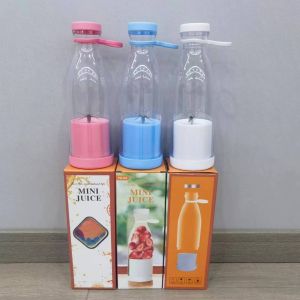 Cangkir Jus Portabel Alat Dapur Blender Otomatis Buah Kecil Listrik Mini Mixer Genggam Botol Pembuat Jus Pemeras Lemon