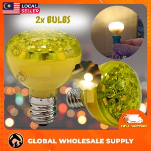 2PCS E12 Bulb Candle Light SMD 9 LED AC240V Replacement Style Altar Lamp Decorative Light for Home Chilli Light RED