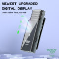 TNW A8/A9 Pro Mini Wireless Lavalier Microphone Intelligent noise reduction with Digital charging box for Smartphones Vlogging Interview Video Live Streaming Plug-Play. 
