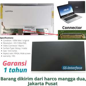 LCD ASUS K401 K401L K401J K401U K40IN K401LB K401UQ K401UQK new original