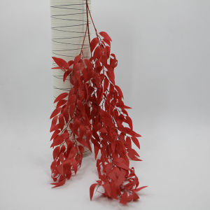 (3 Cabang) Daun Willow Rambat Artificial/Daun Dekorasi