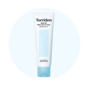 Torriden DIVE IN Mild Sunscreen SPF50+ PA++++ 60ml Mineral Sunscreen Perfect UV Protection for All Skin Types