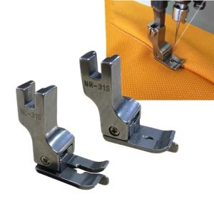 NR-31S NL-31S Right Left Stitch in Ditch Guide Presser Foot For Pack Waist Hidden Industrial Lockstitch Sewing Accessories