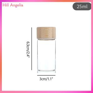[Hill Angelia] 20 25 30ml Mini Bottle For Coffee Concentrate Milk Juice Leakproof Bottle With Lid Mason Jar Portable Empty Jar