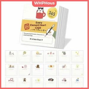 WP💓💛💖 2026 Japanese-Style Tear-Off Desk Calendar - A Daily Illustrated Notebook With A Cute Illustration Style