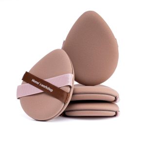 Momos Work Foundation Sponges 2-Sided Rubycell 2pcs w/Case for Touchup