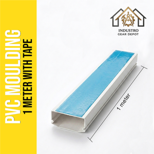 PVC Moulding 1 METER ELECTRICAL WIRE Pipe Plastic Pipe For Protection & Insulation | IGD