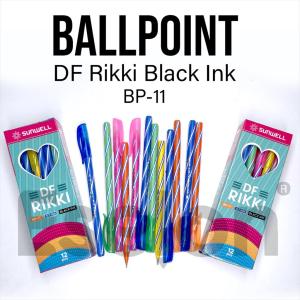 12pcs Pulpen ulir / pulpen lilin / ballpoint ulir lilin