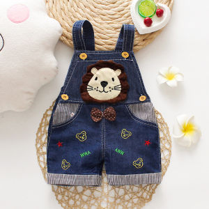 IENENS Summer 1PC Kids Baby Boys Clothes Clothing Short Trousers Toddler Infant Boy Jumper Pants Denim Shorts Jeans Overalls Dungarees Jumpers 1 2 3 Years
