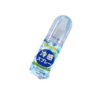 Japan Cooling menthol body spray 50ml / Instant -20℃ Cooling kool fever Spray Summer Relieving Clothing