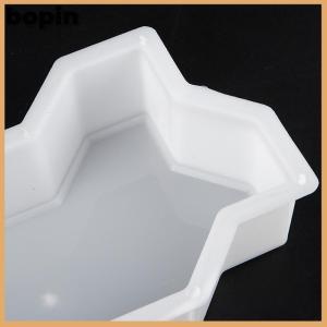 Bopin DIY Path Maker Concrete Molds Garden Pavement Mold Road Path Paving Brick Mould