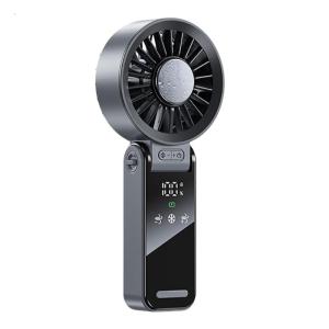 Air Cooling Fan Pocket Fan Foldable Small Desk Fan Handheld Quiet Fan 100 Speed Adjustable Plastic Texture for Children