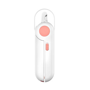 LED Light Pet Nail Clippers Professional Pet Cat Dog Nail Trimmer Cat and Dog Nail Cutters Animal Grooming Rabbit Nail Clippers Pet Accessories with Cat Dog Nail File Grinder Easy to Clean