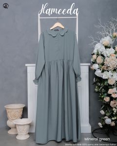 UKHIJAB - Hameeda Dress [Gamis Saja] gamis wolfis gamis polos gamis uk hijab gamis ukhijab gamis syari gamis mayung