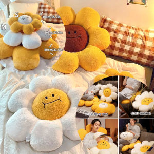 ดอกทานตะวันนั่งเบาะหมอนนุ่มกลับนั่งหมอนอิงตกแต่งดอกไม้หมอนห้องตกแต่งบ้าน