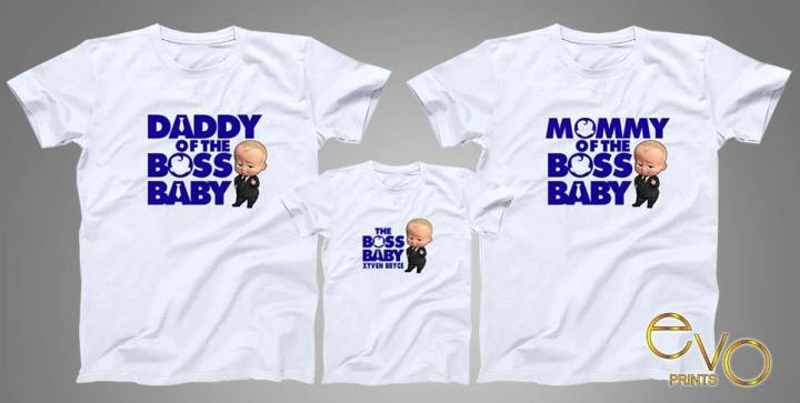 Boss baby store shirts for family