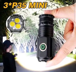 LED Senter Super Terang XHP100 10000 Lumens