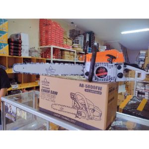 Chainsaw EDON / YUKIDO Japan AB5800 22 INCH Mesin Senso 2 TAK Gergaji Potong Pohon Kayu Kualitas Premium