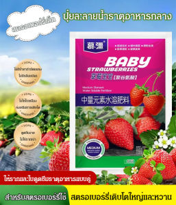 คุณสมบัติของ Geegobuy ที่ช่วยส่งเสริมการเจริญเติบโตของทารกสตรอเบอร์รี่ อาหารน้อย 250 กรัม