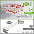 【COD】Sampayan Drying Rack for Clothes Stainless Steel Drying Hanger Foldable Clothes Wall Mounted Push-pull Organizers. 